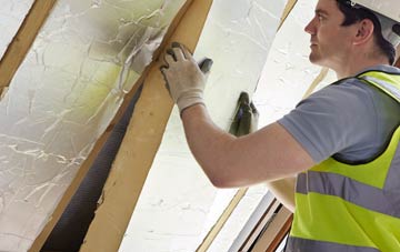 Tregrehan Mills loft insulation